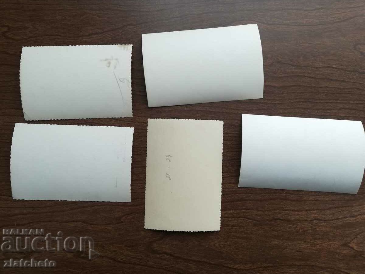 Lot of 5 photos with Anton Yugov. original - 7