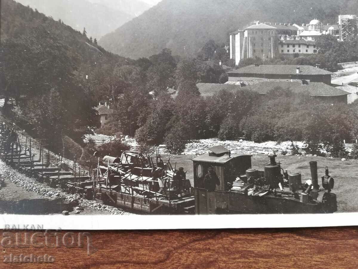 Two old photos Kingdom of Bulgaria - View of the Rila Monastery - 5 Two old photos Kingdom of Bulgaria - View of the Rila Monastery - 5