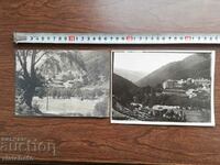 Две стари снимки Царство България - Изглед към Рилски манаст