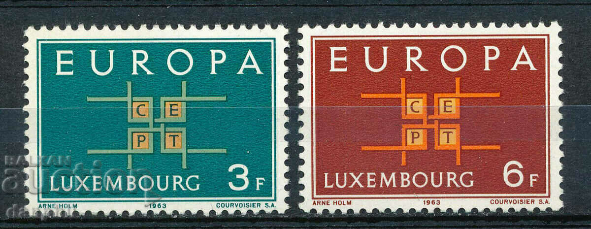 Luxembourg 1963 Europe CEPT (**) clean, unstamped