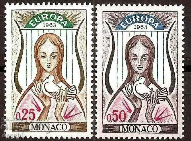 Monaco 1963 Europe CEPT (**) clean, unstamped