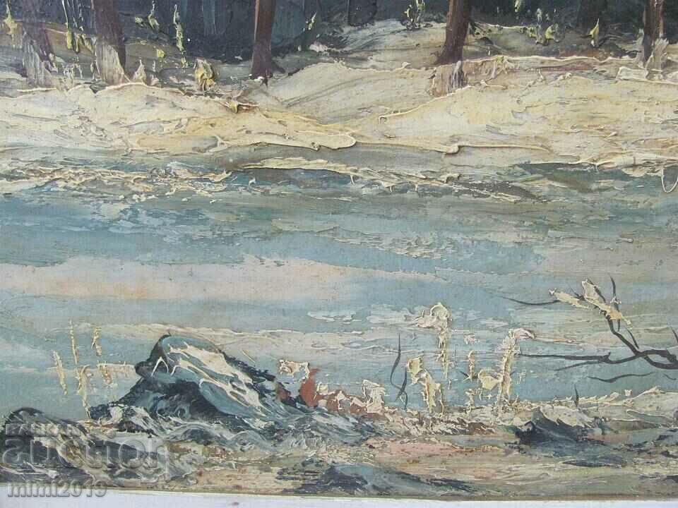 Painting Oil Cardboard Gancho Cholakov - 5 Painting Oil Cardboard Gancho Cholakov - 5