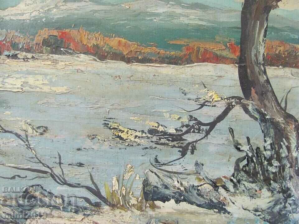 Painting Oil Cardboard Gancho Cholakov - 6 Painting Oil Cardboard Gancho Cholakov - 6