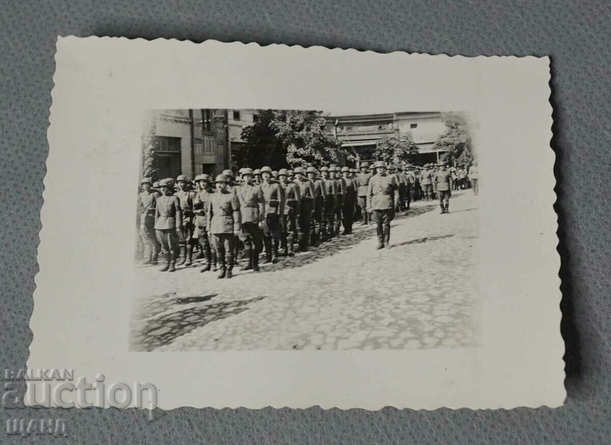 1943 Снимка празник ден на Н.В.Ц.Симеон II 25 п.Девизия