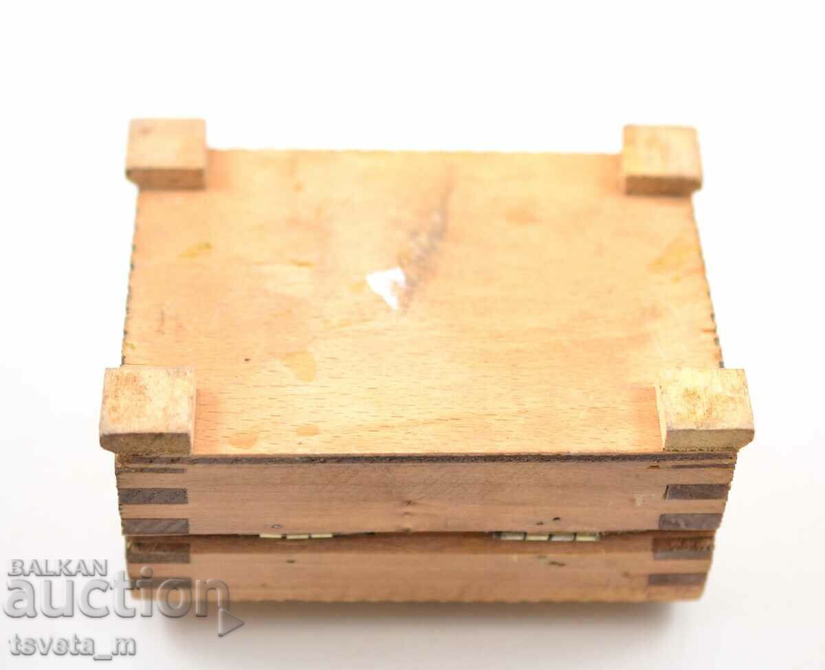 Wooden box, handmade pyrographed Rila Monastery - 7 Wooden box, handmade pyrographed Rila Monastery - 7