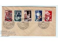 France FDC 1954