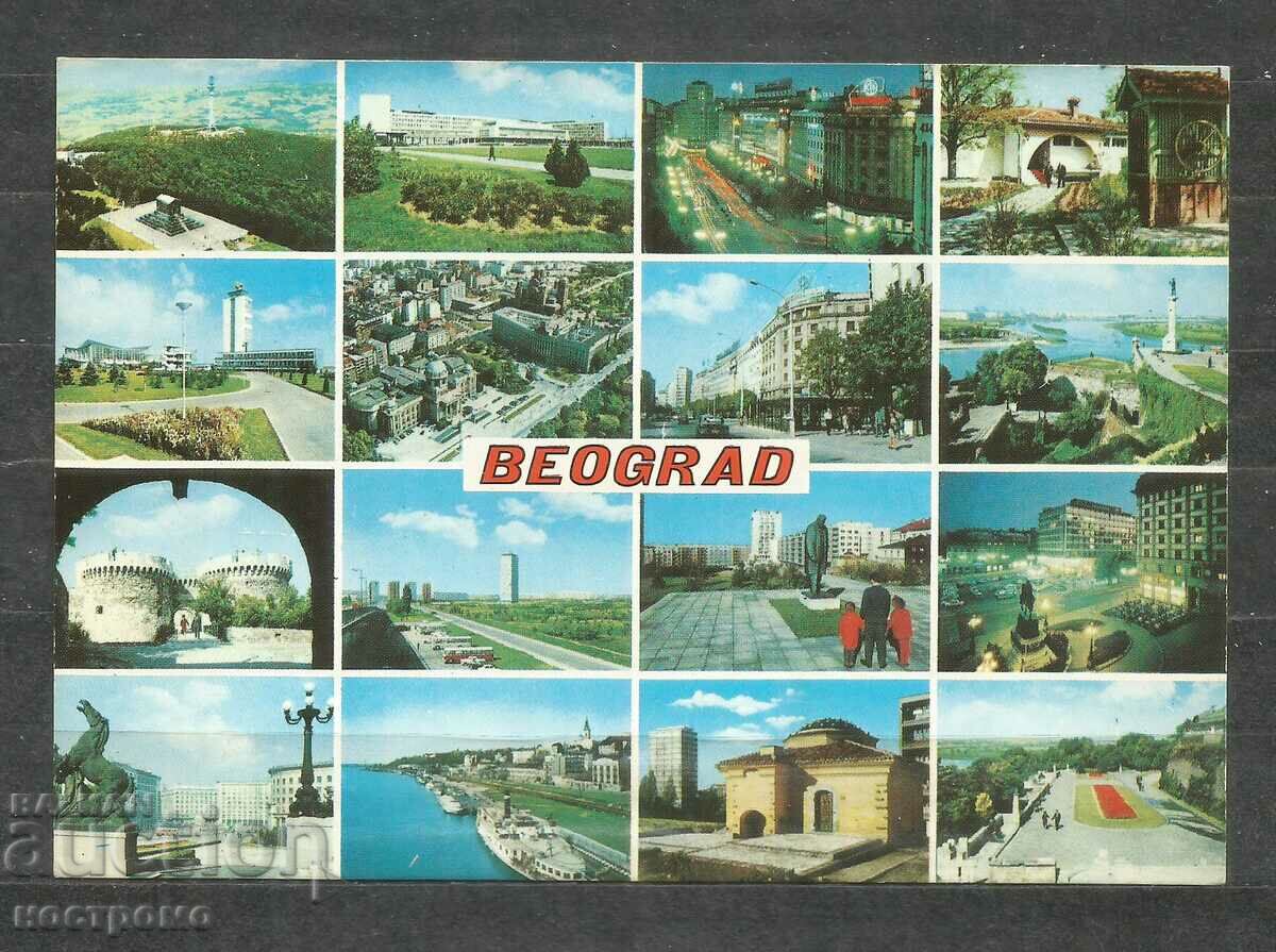 Beograd  - Jugoslavia -   Old Post card   - A 1366