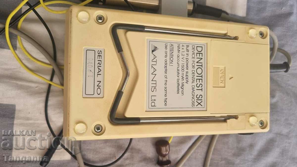 Delivery of DENTOTEST SIX DIAGNOSTIC DEVICE Delivery of DENTOTEST SIX DIAGNOSTIC DEVICE