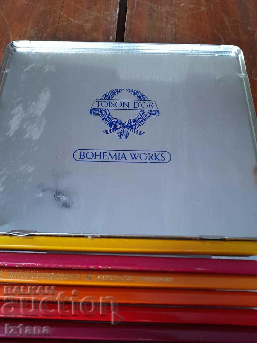 Old Colored pencils Toison Dor, Bohemia works - 5