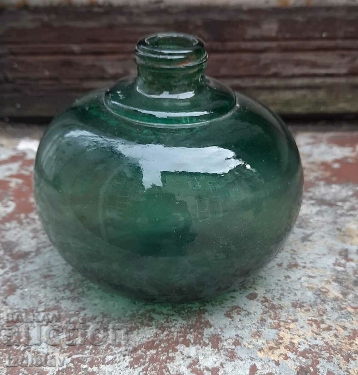 Antique bottle part of a collection