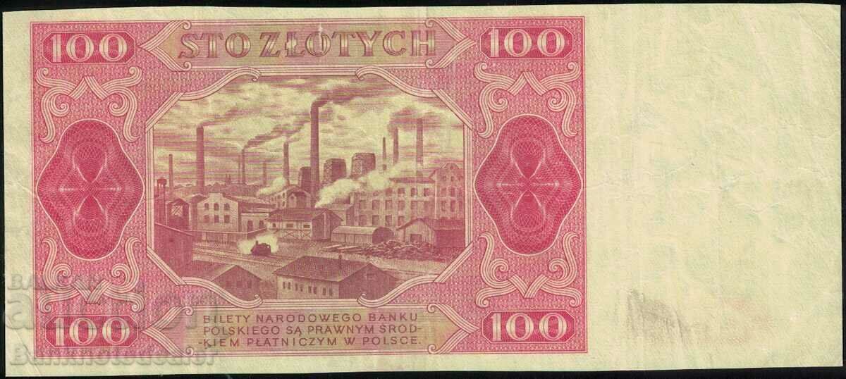 Poland 100 Zlotych 1948 Pick 139a Ref 2786 with price 70.00 BGN | € 35.79 Poland 100 Zlotych 1948 Pick 139a Ref 2786 with price 70.00 BGN | € 35.79