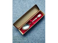 Silver coffee spoon-Monaco -