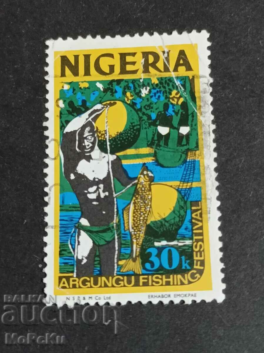 Пощенска марка Нигерия
