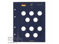 VISTA res.sheets pentru monede comemorative germane de 5 euro
