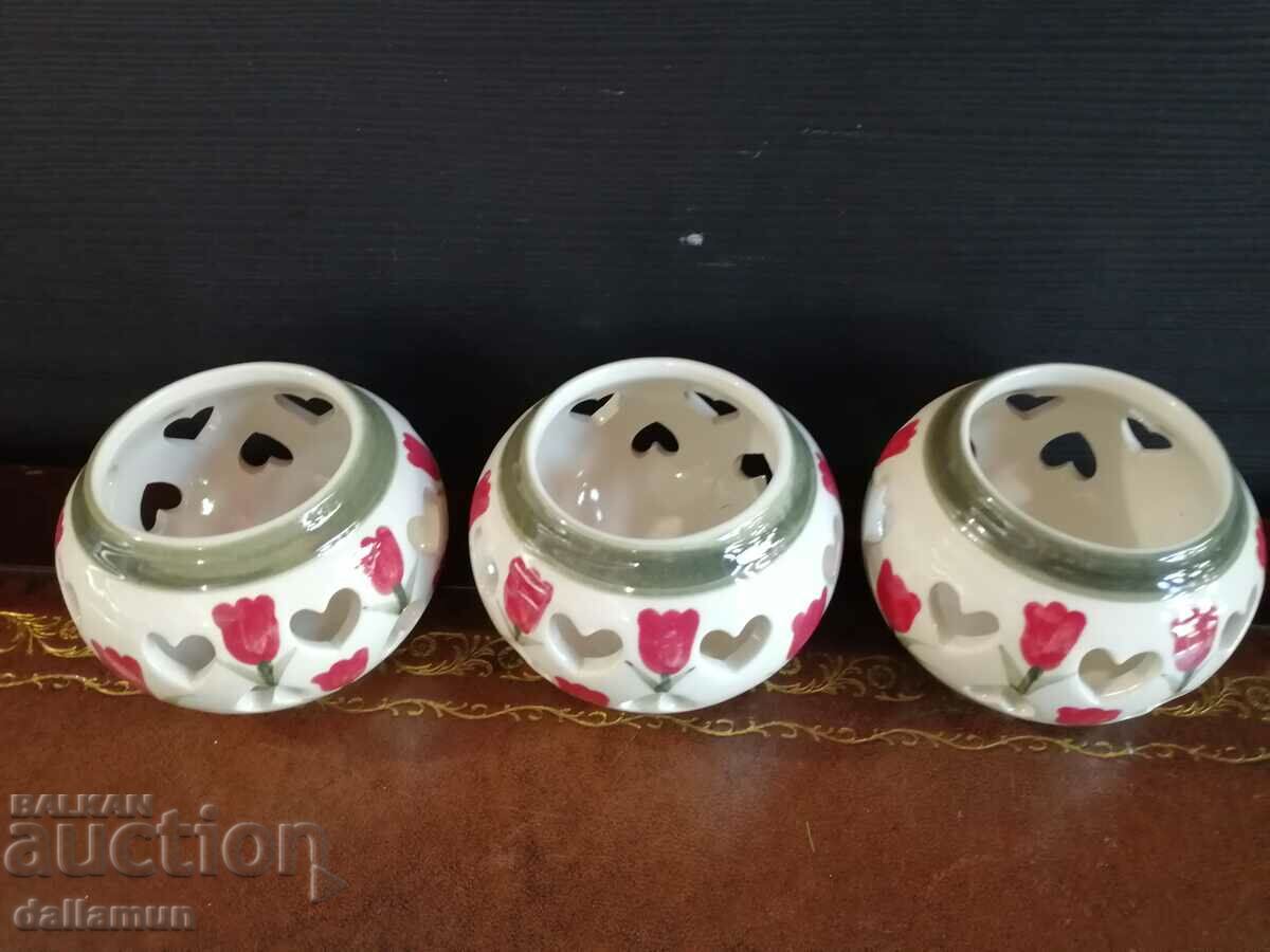 Δημοπρασία σετ κηροπήγια Blue daft Δημοπρασία σετ κηροπήγια Blue daft