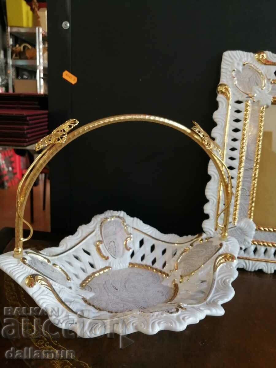 basket and picture frame set - 5 basket and picture frame set - 5