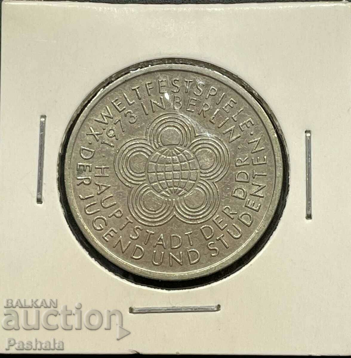 Германия 10 марки 1973 г. ГДР .