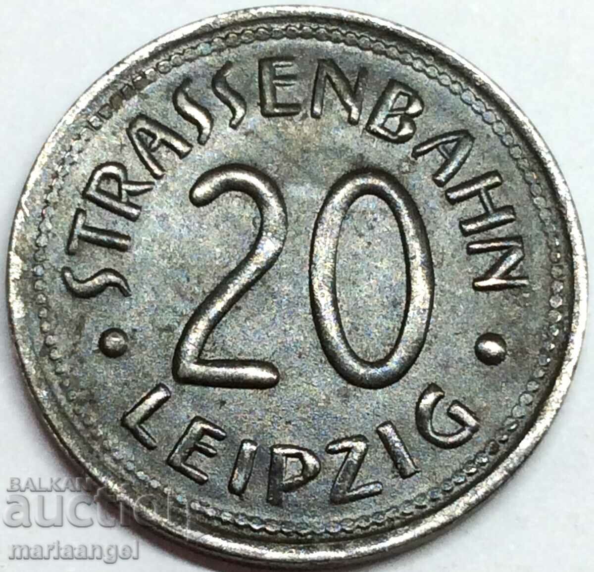 20 Pfennig Germania Leipzig Al Doilea Război Mondial 1918-1919
