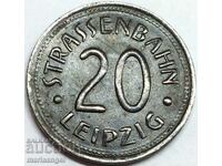 20 Pfennig Γερμανία Λειψία Β' Παγκόσμιος Πόλεμος 1918-1919