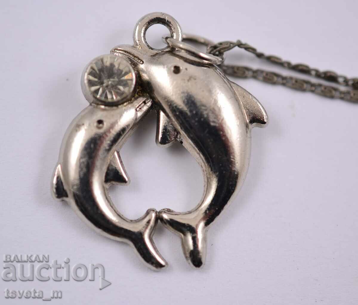 Fish medallion necklace with price 3.00 BGN | € 1.53