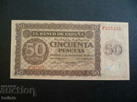 50 pesetas 1936 Spania - rar