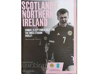 Program de fotbal - Scoția - Irlanda de Nord / tineret /