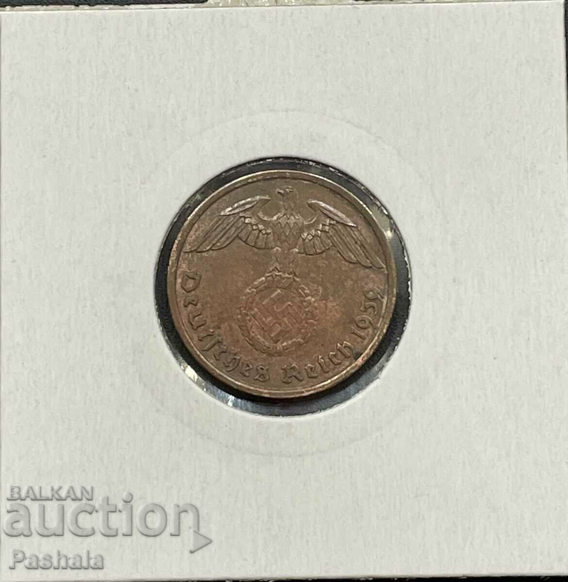 Germany 2 Pfenning 1939 with price 7.00 BGN | € 3.58 Germany 2 Pfenning 1939 with price 7.00 BGN | € 3.58