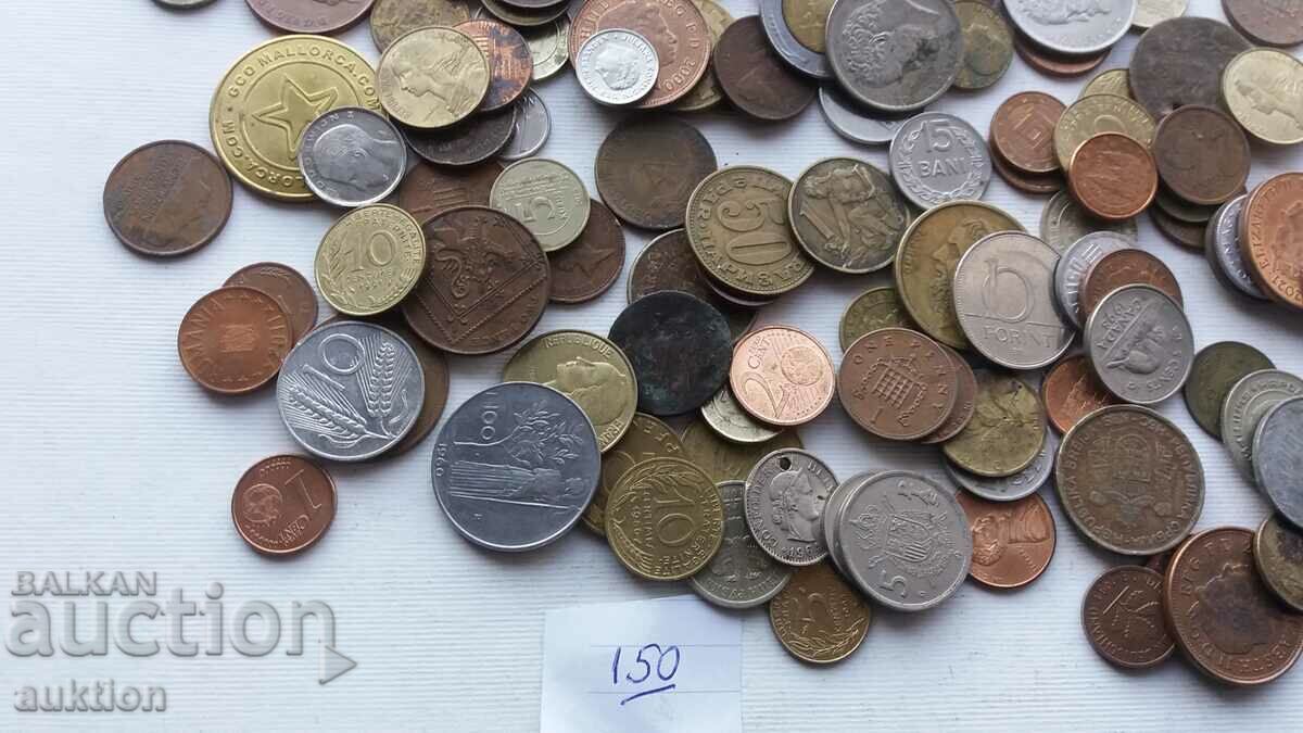Delivery of A COLLECTION OF 150 COINS FROM AROUND THE WORLD Delivery of A COLLECTION OF 150 COINS FROM AROUND THE WORLD