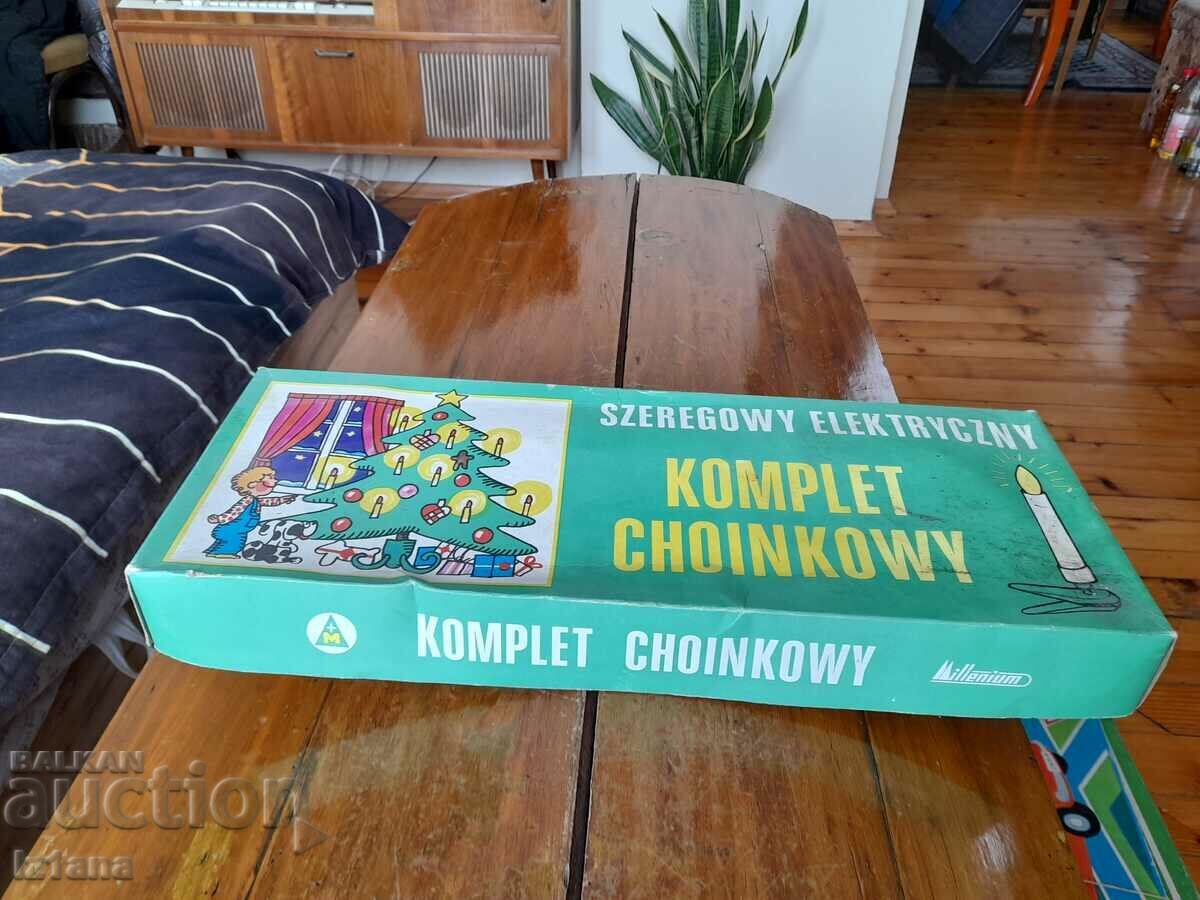 Lămpi vechi, luminițe pentru pomul de Crăciun