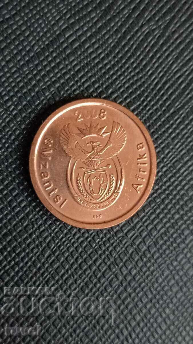 South Africa 5 cents, 2008 with price € 0.70 | 1.37 BGN