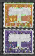 Γερμανία SAAR 1957 Ευρώπη CEPT (**) καθαρό, χωρίς σφραγίδα