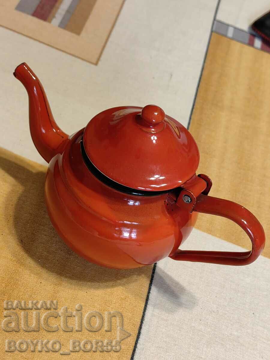 Auction Brand New Unused Enameled Soc Kettle Made in the 1970s Auction Brand New Unused Enameled Soc Kettle Made in the 1970s