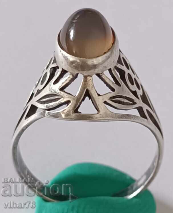 Auction Old Russian silver ring Auction Old Russian silver ring