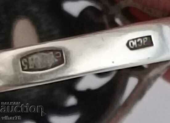 Old Russian silver ring - 6 Old Russian silver ring - 6