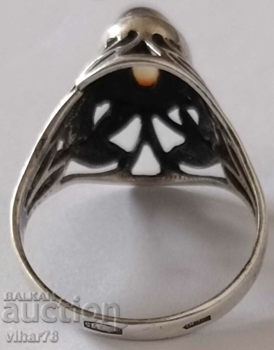 Old Russian silver ring - 7 Old Russian silver ring - 7