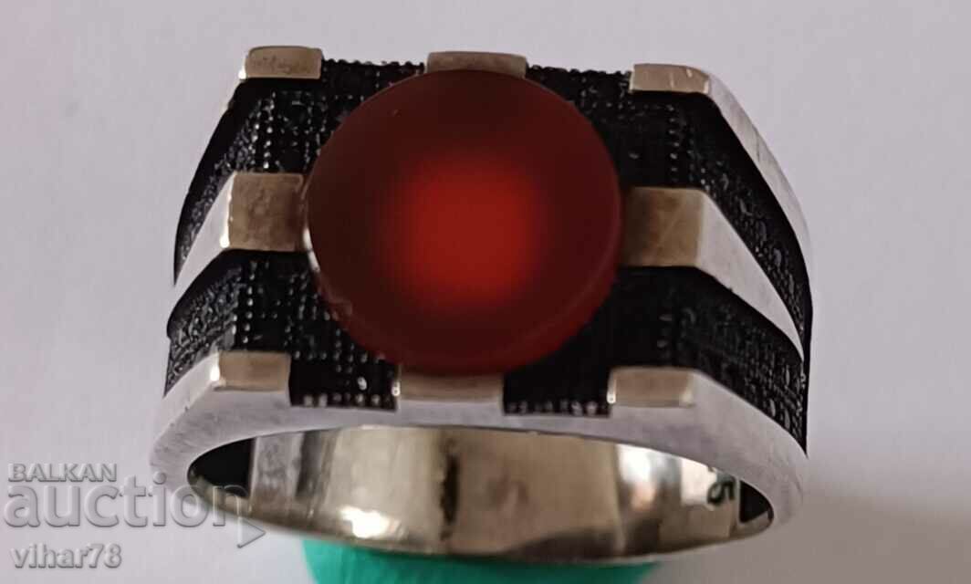 Сребърен Мъжки Пръстен с цена € 45.99 | 89.95 лв.