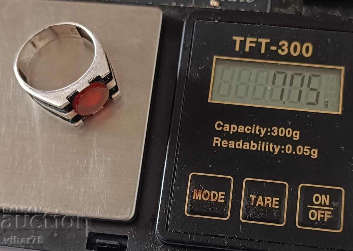 Delivery of Silver Men's Ring Delivery of Silver Men's Ring