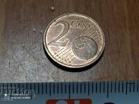 Monedă Germania 2 cenți euro 2002