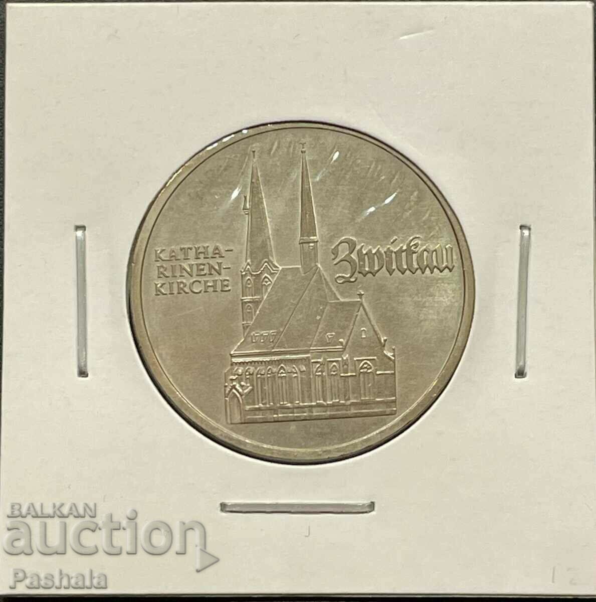Германия 5 марки 1989 г. ГДР .