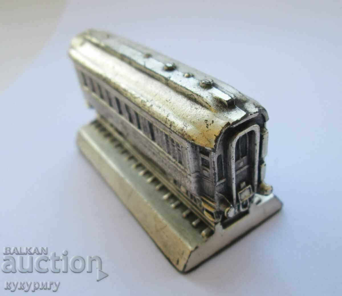 Old historical railway car model paperweight for PSV - 5 Old historical railway car model paperweight for PSV - 5