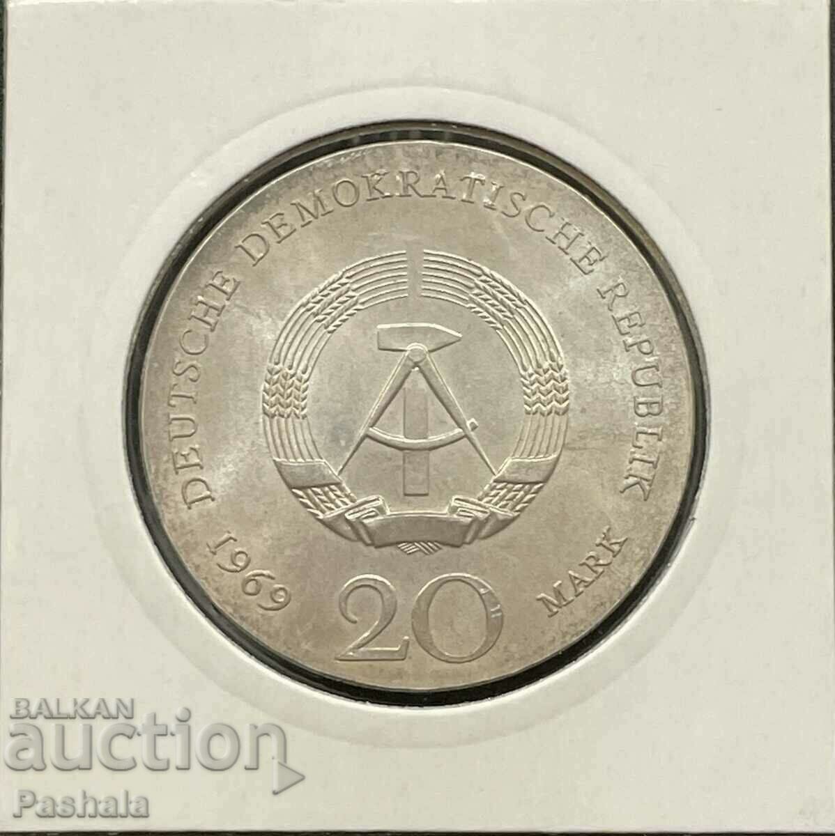 Γερμανία 10 γραμματόσημα 1969 ΛΔΓ. Σπάνιος. με τιμή 200.00 BGN | € 102.26 Γερμανία 10 γραμματόσημα 1969 ΛΔΓ. Σπάνιος. με τιμή 200.00 BGN | € 102.26