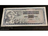 Югославия 1000 динара 1974г