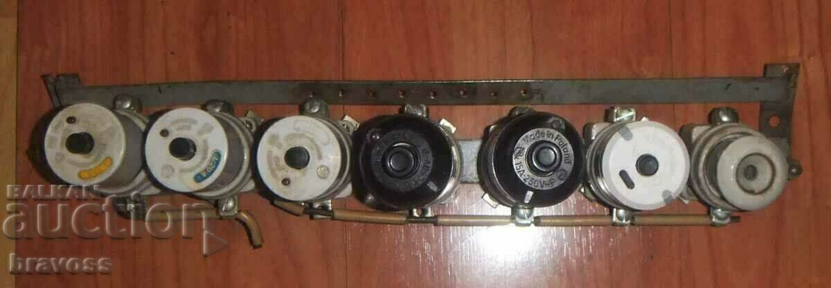 El. busbar with fuses El. busbar with fuses