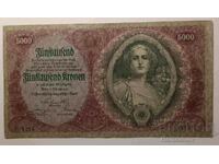 5000 Kronen 1922 / 5000 Kronen 1922 Αυστρία