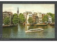 Amsterdam - a călătorit Nederland Carte poștală veche - A 1403