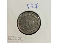 Germania 10 Pfennig 1908