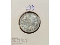 Bulgaria 50 cents 1912 Silver! Top coin, gloss!