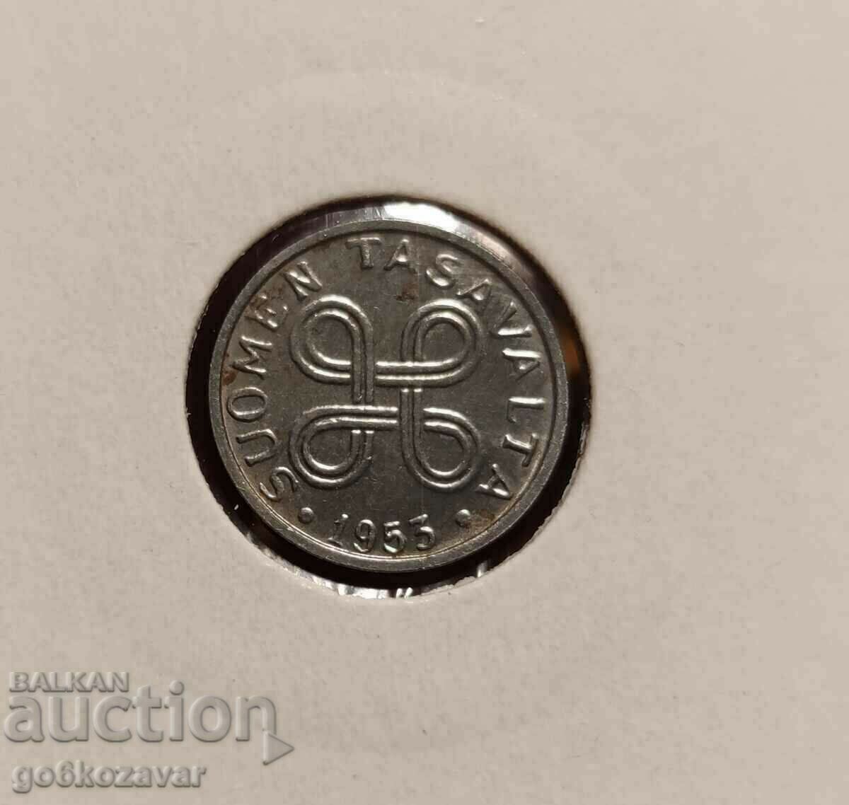 Финландия 1 марка 1953г с цена 1.20 лв. | € 0.61 Финландия 1 марка 1953г с цена 1.20 лв. | € 0.61