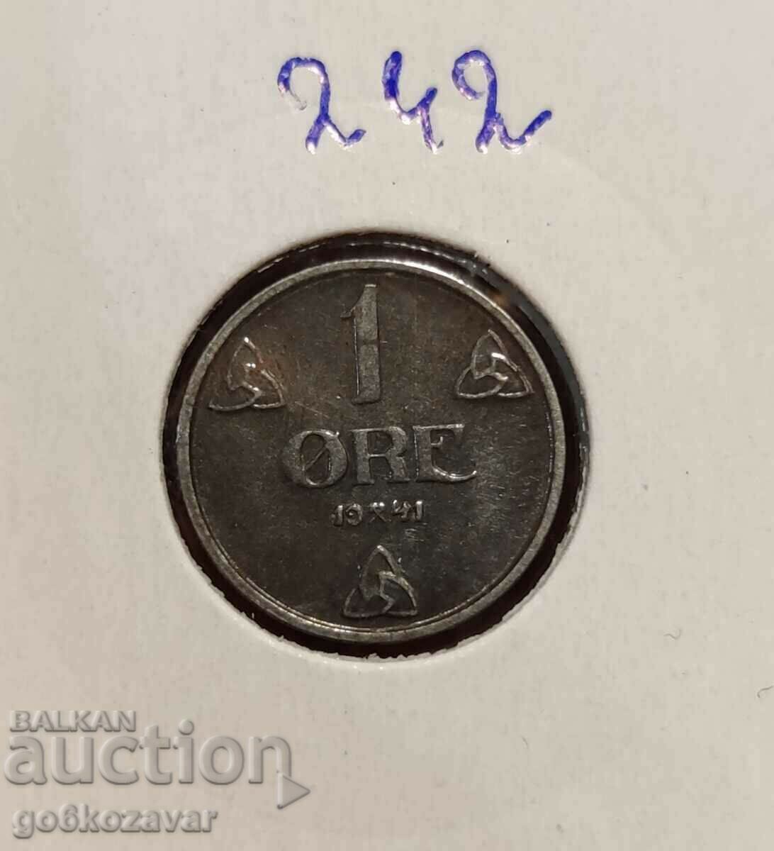 Νορβηγία 1 yore 1941 Iron Rare!