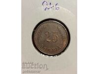 Finland 25 pennies 1941